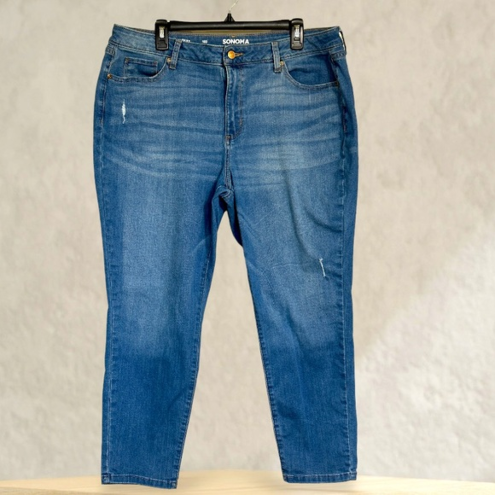 Sonoma Goods For Life Curvy Skinny Jeans Size 18S‎